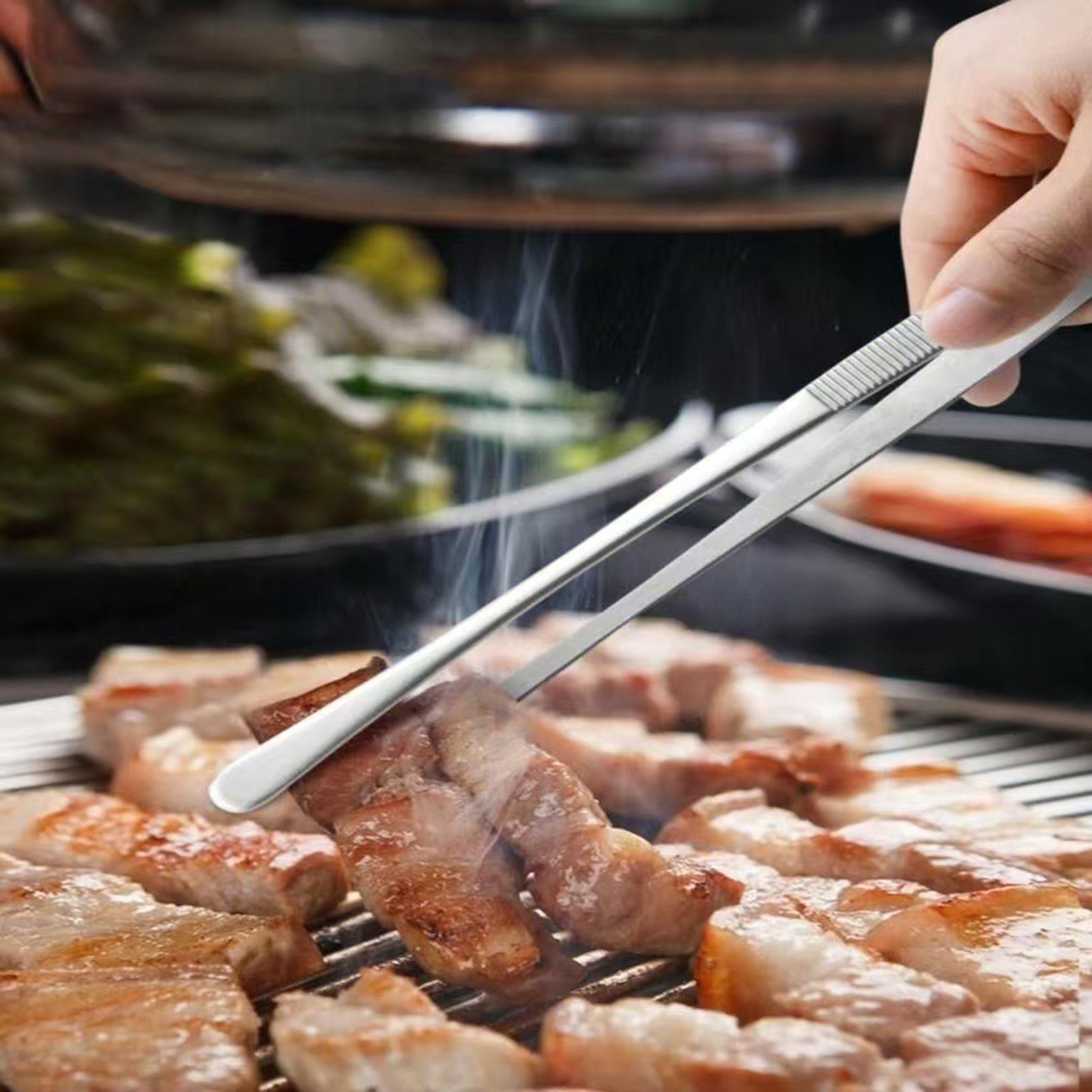 Cooking Tongs Tweezers Food To - Food Snacks Restaurant ulasan dan harga