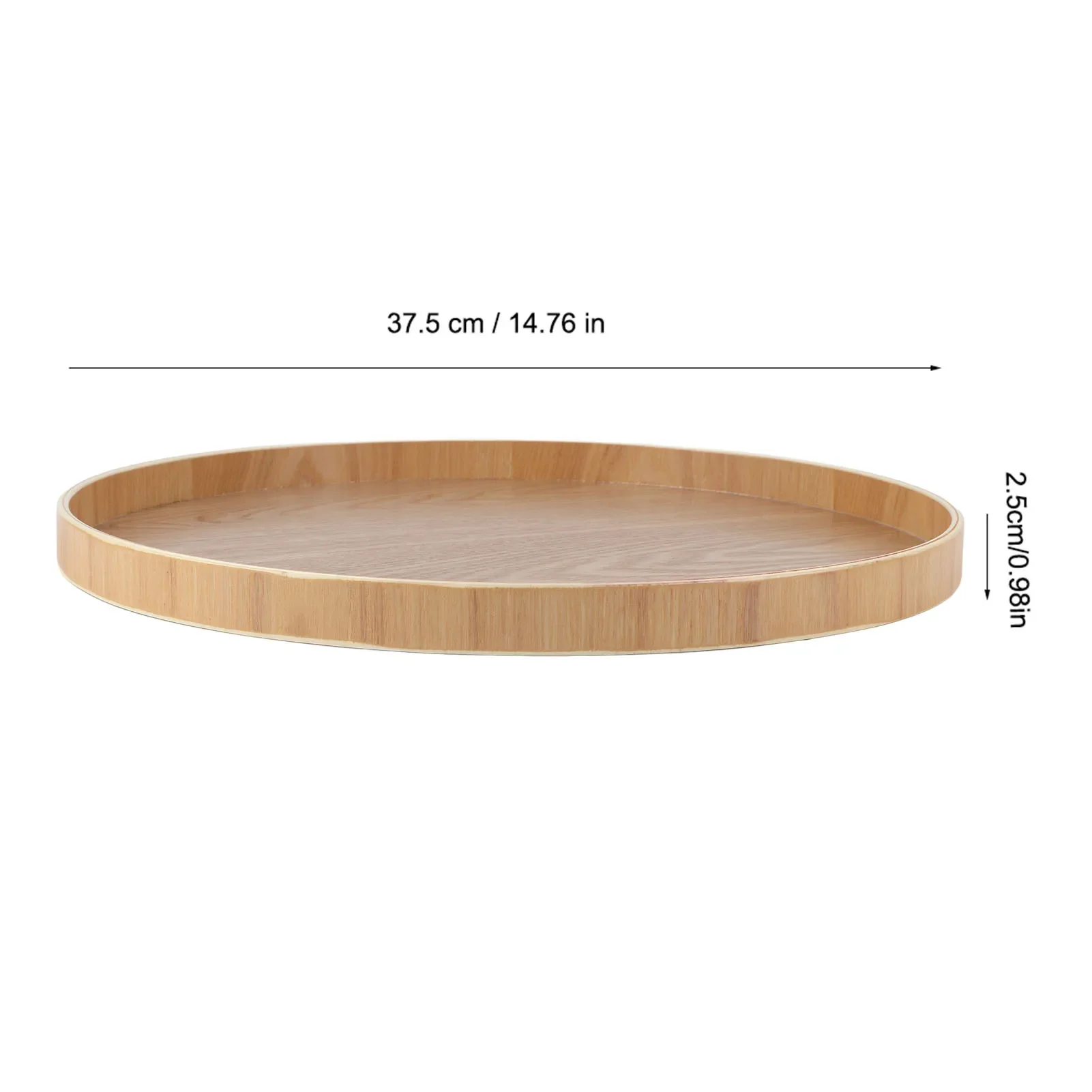 Round Shape Solid Wood Tea Cof - Food Snacks Restaurant ulasan dan harga