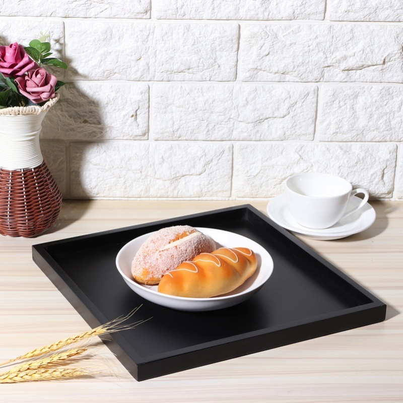 Square Wood Tea Coffee Snack F - Food Snacks Restaurant ulasan dan harga