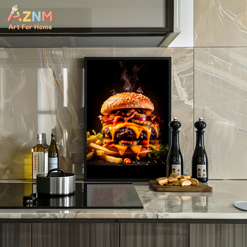 AZNM Gourmet Food Canvas Poste - Food Snacks Restaurant ulasan dan harga